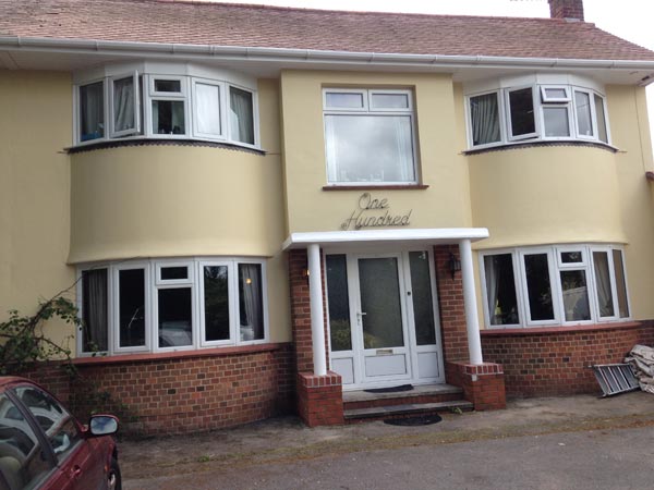 Property Exterior Redecorated and Painted - Frampton and Sons Bournemouth