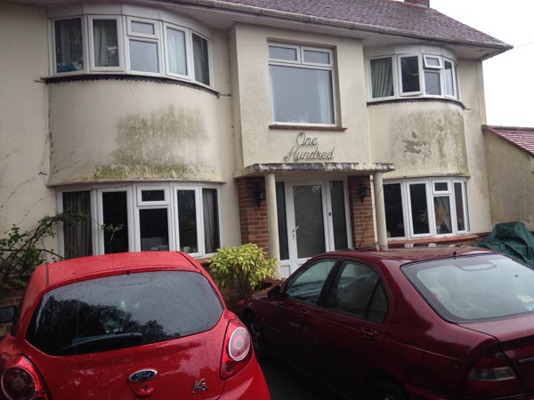 Property Exterior Redecorated and Painted - Frampton and Sons Bournemouth