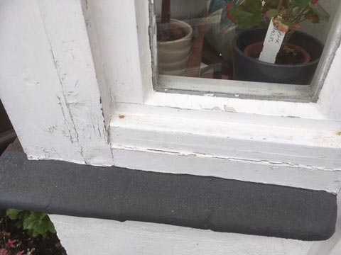 Window Repair Work in West Overcliff Drive Bournemouth - Frampton and Sons Bournemouth